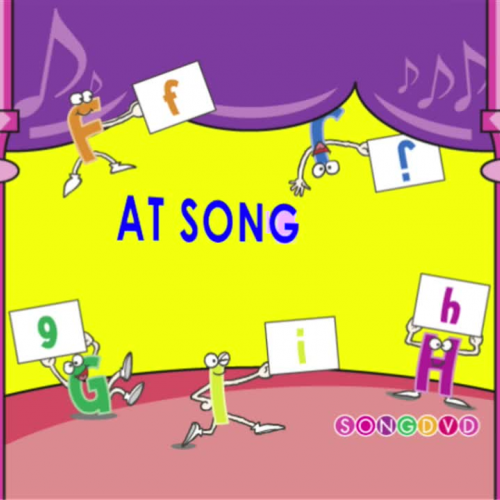 Short Vowel Word Families AT Song