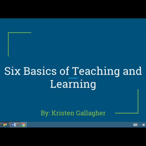 Hattie's Basics to Teaching and Learning