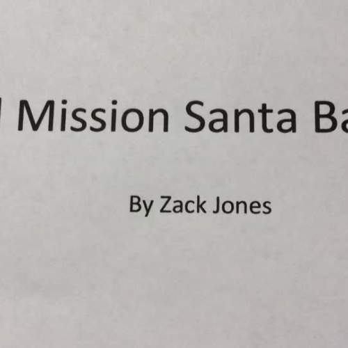 Zachary Jones Santa Barbara Mission Mrs Soni