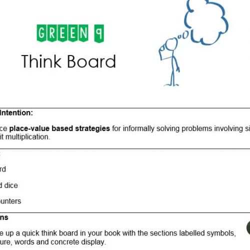 Green 9 Think Board