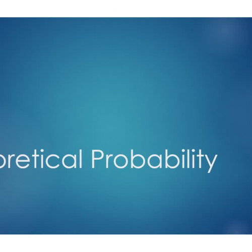 Theoretical Probability