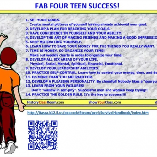 Fab Four Teen Success!