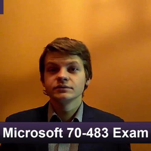 Pass 70-483 Microsoft Specialist/Visual Studio/MCSD/MCP Exam 