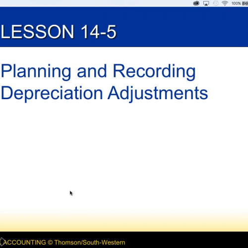 Accounting I - 14-5 - Lecture