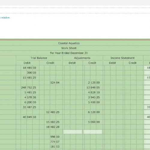 Accounting I - 14-6 - Work Together