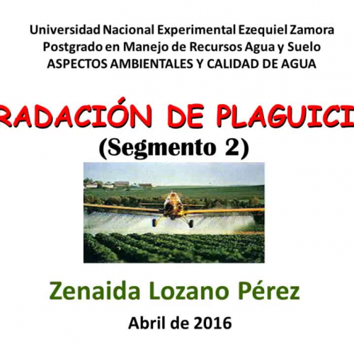 Degradacion de pesticidas-Segmento 2