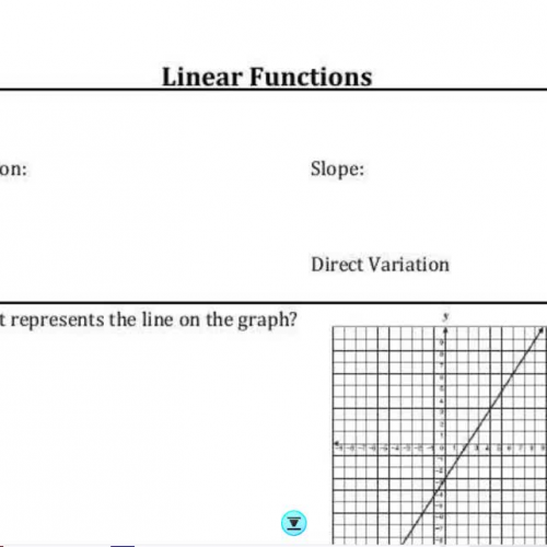 EOC Linear Functions Notes