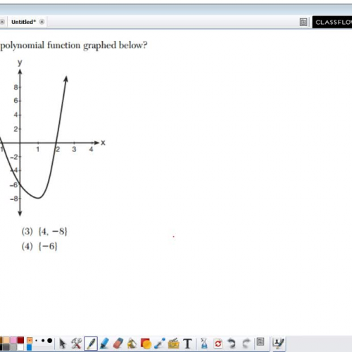 Algebra 2 Regents ( August 2015) Problems 1-5