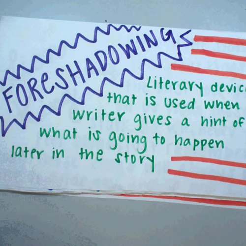 Foreshadowing in "The Giver"