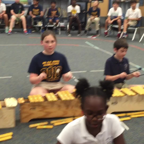 15-16 Ms. Hanks' 5th grade class "Way Down South" by Carol King