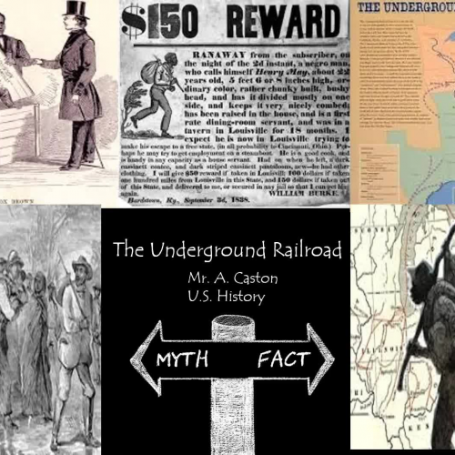 underground rail road myths and facts