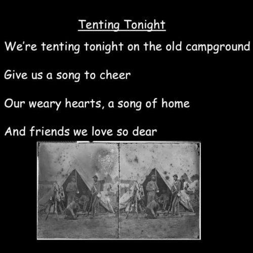 Tenting Tonight Sing-Along
