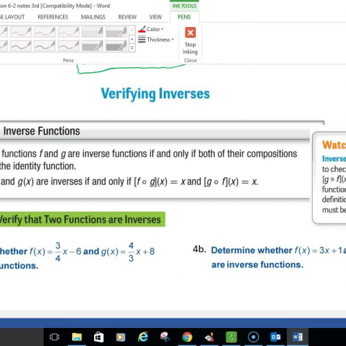 Alg 2 Lesson 6-2 Part 3 (3rd)