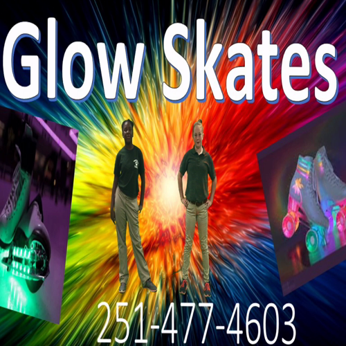 Glow skates