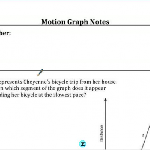EOC Motion Graph Notes