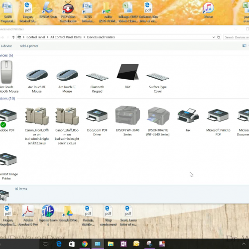 Cannon Copier Settings