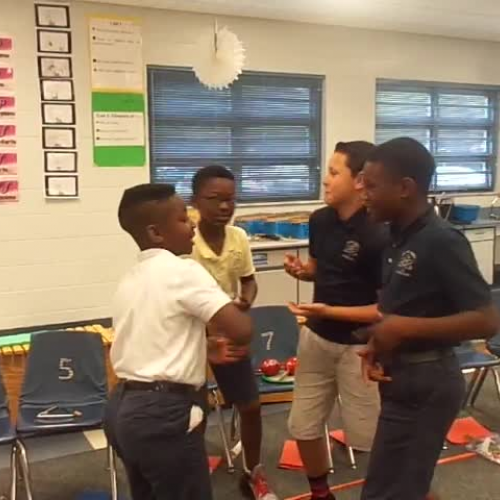 15-16 Ms. Farinas' 4th grade class "Make Your Own Shoemaker's Dance" group 1