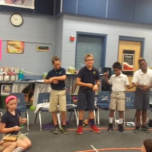 15-16 Ms. Farinas' 4th grade class "Make Your Own Shoemaker's Dance" group 4