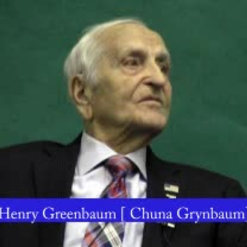 Henry Greenbaum - Holocaust Survivor [Part1 of 2]