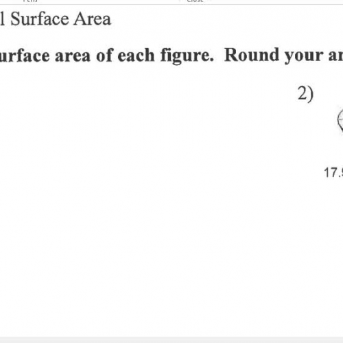 Lateral Surface Area