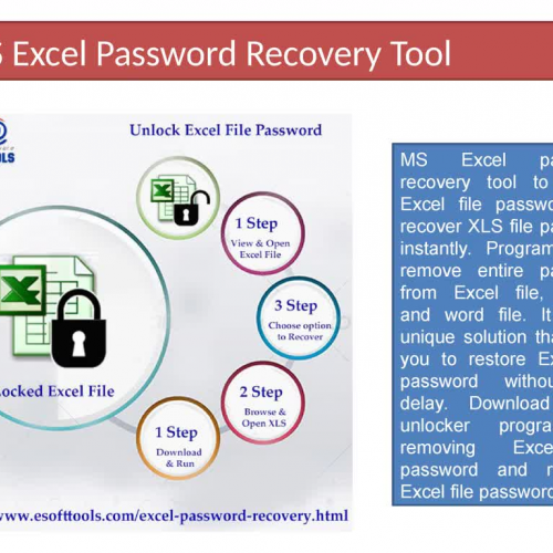 Remove excel file password & recover excel file password using XLSX Password Recovery