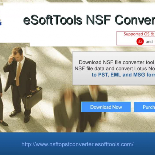 NSF file converter to recover & convert Lotus Notes file to Outlook, PST, EML and MSG 