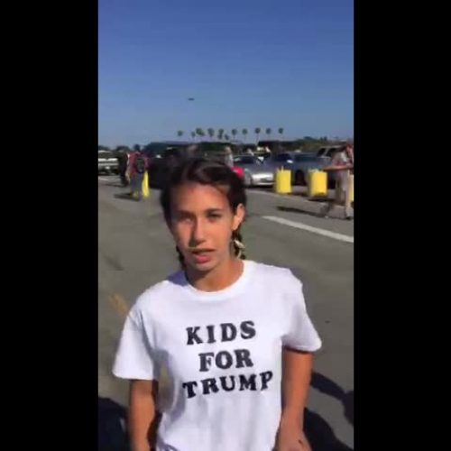 Donald Trump Rally- Kids for Trump