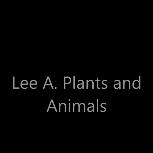 Plants and Animals Movie Project