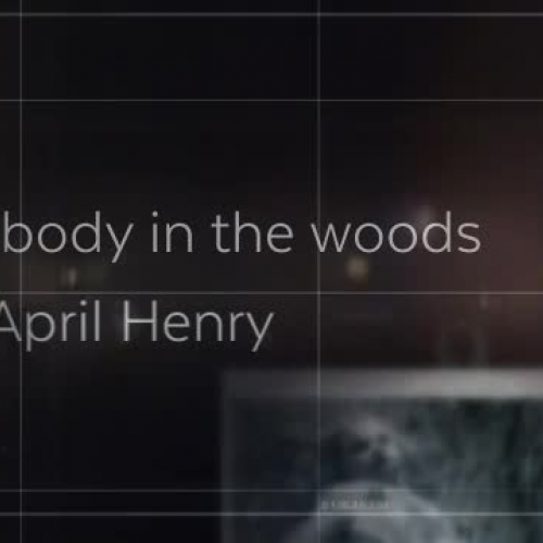 Body In The Woods Book Trailer