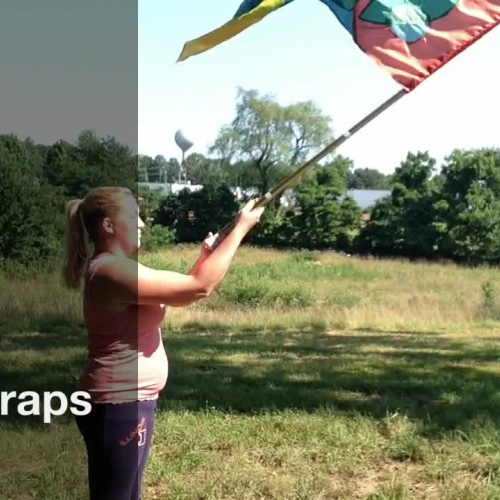 Tuck Wrap - How to color guard 