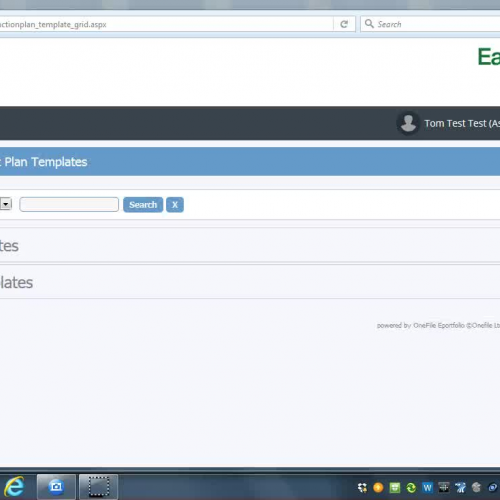 Assessment Plan Templates OneFile