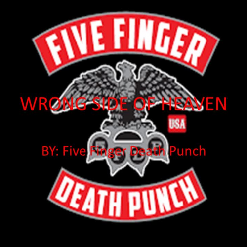 Lyrics for Wrongside of Heaven