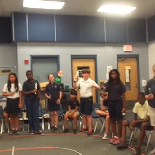 15-16 Ms. Dickey's (Ms. Danley) 5th grade class "Li'l Liza Jane" chimes