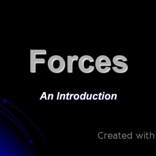 Intro to Forces