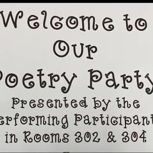 Poetry Party 2016