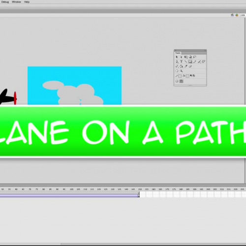 Plane on Path 1