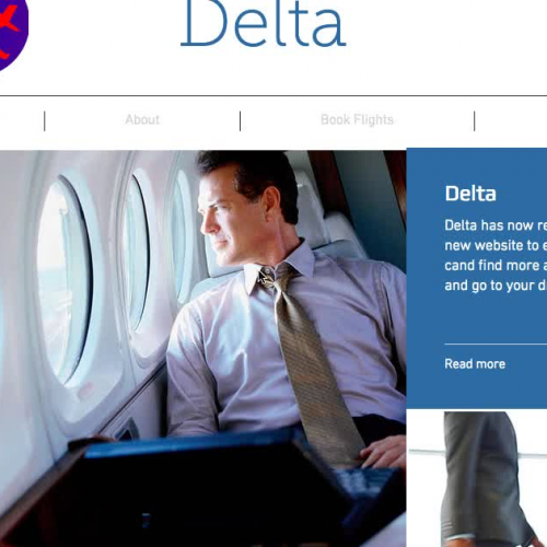 Delta Website Tour