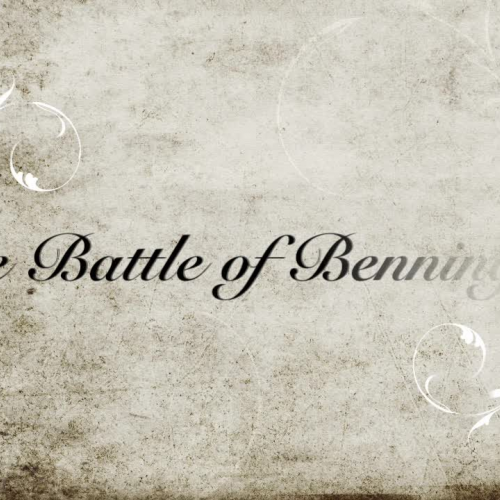 Battle of Bennington LO
