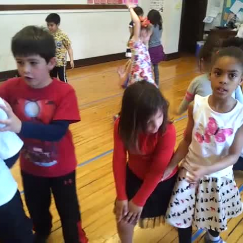 kindergarten, iams, dance class, swan lake, working with a partner