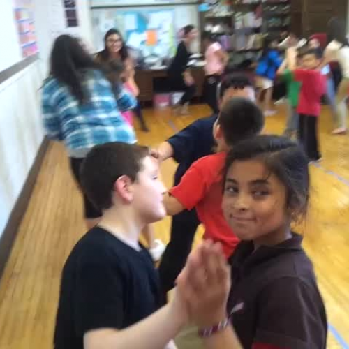 2nd grade, iams, dance class, swan lake, dancing with a partner