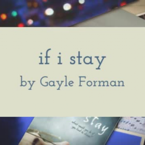"If I Stay" by Gayle Forman