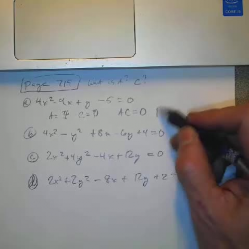 10_3b examples:  coming up with hyperbola equations