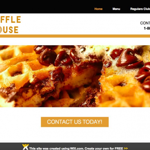 Waffle House Website Tour