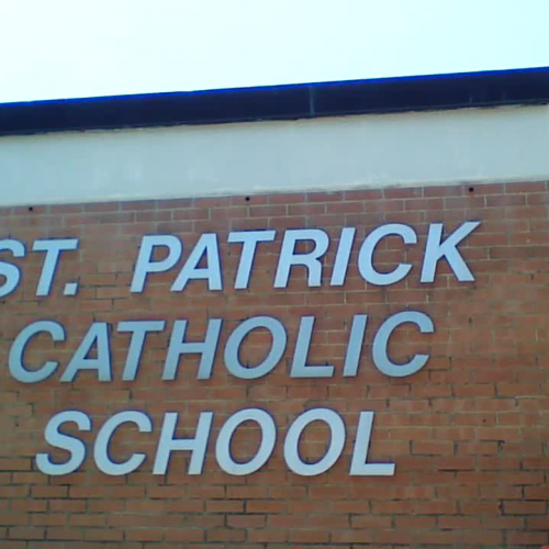 Entrance to St. Patrick