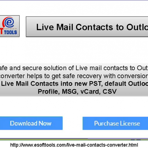 Live Mail Contacts to Outlook