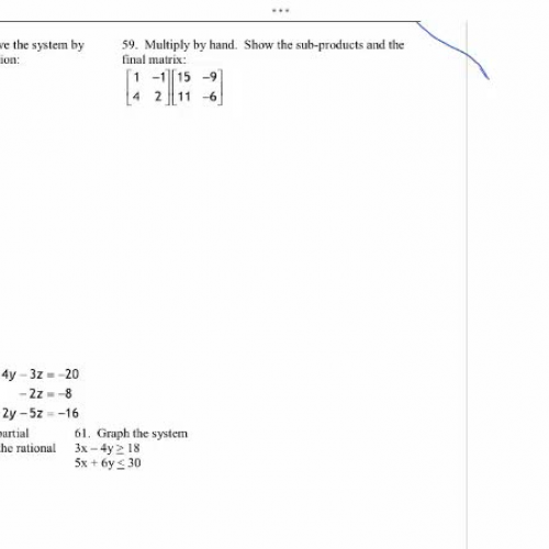 PreCalculus End Of Course Review Chapter 7