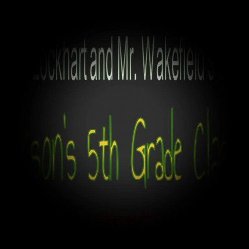 WJES Fifth Grade Day Video 2015-2016