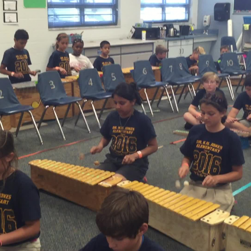 15-16 Ms. Etts' (Ms. Danley) 5th grade class "Balafon" by Walt Hampton