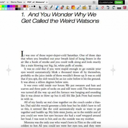 Technology Class: Watsons Annotations