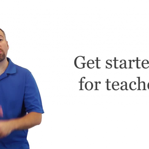 Get started - for teachers
